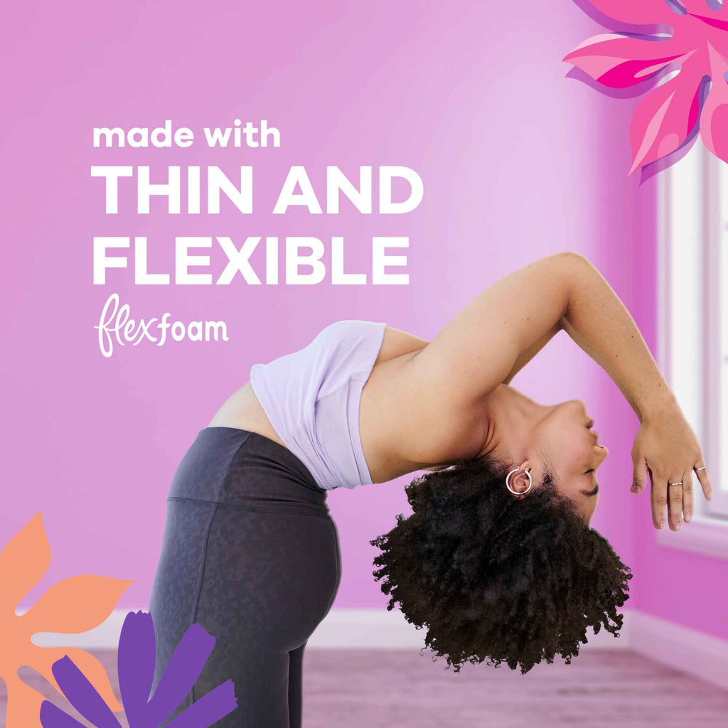 Always Radiant Feminine Pad, FlexFoam With Wings - Regular Absorbency