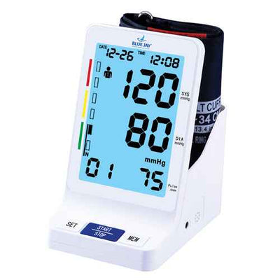 Blue Jay Perfect Measure Big Digit Talking Deluxe Blood Pressure Monitor