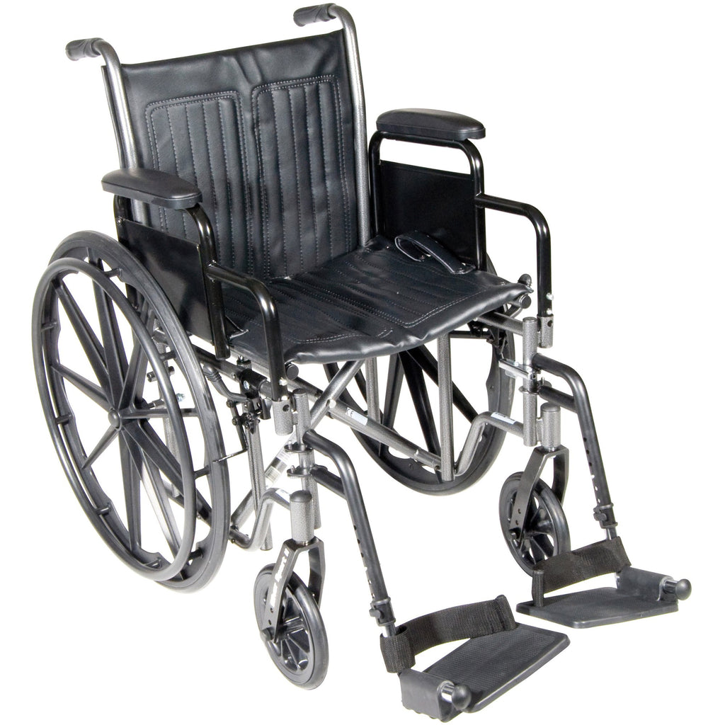 McKesson Standard Manual Wheelchair