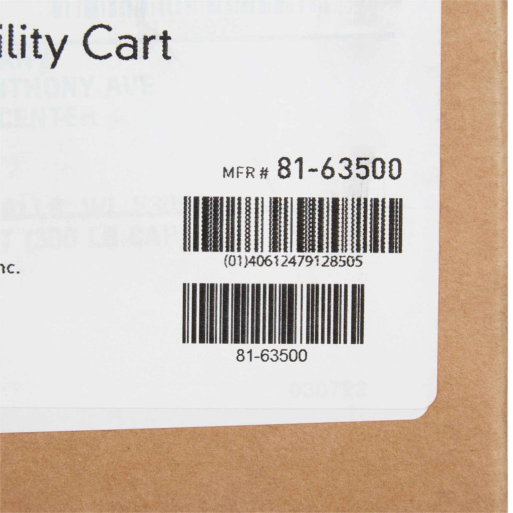 McKesson Utility Cart Stainless Steel