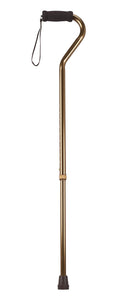 Drive Medical Foam Grip Offset Handle Walking Cane