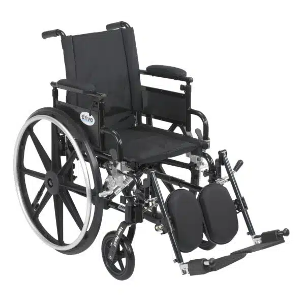 Drive Medical Viper Plus GT Wheelchair with Flip Back Removable Adjustable Arm