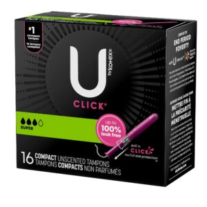 Kotex Click Compact Tampons