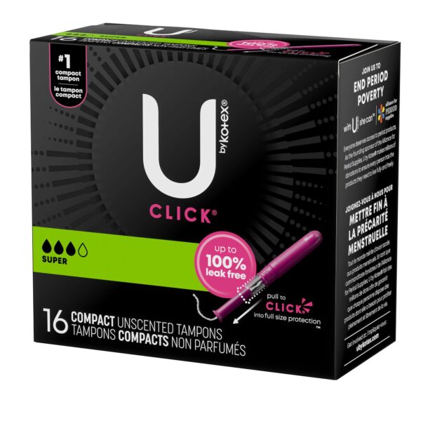 Kotex Click Compact Tampons