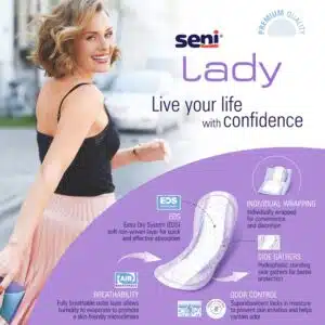 Seni Lady Pads for Bladder Control Long 2