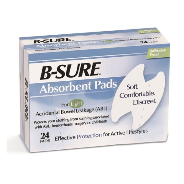 B-Sure Absorbency Pads Incontinence Liners