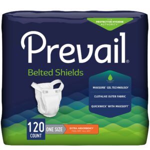 Prevail Belted Shields for Incontinence