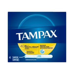 Tampax Regular Absorbency Tampons