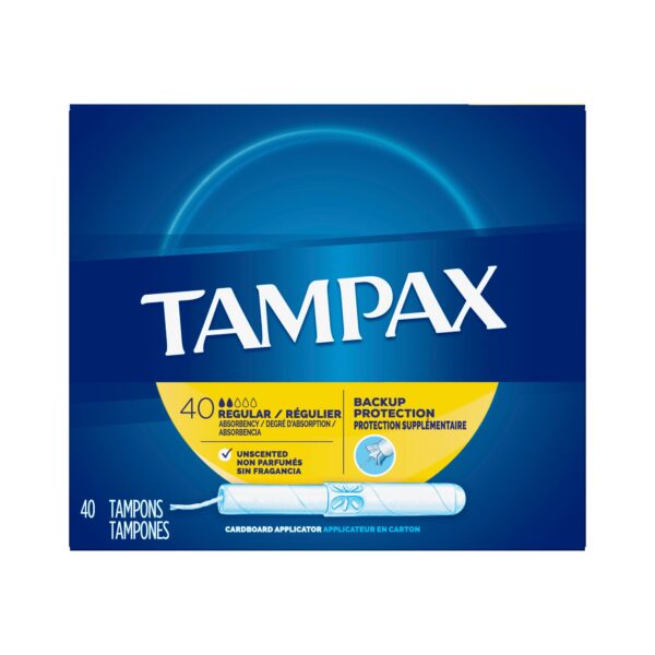Tampax Regular Absorbency Tampons