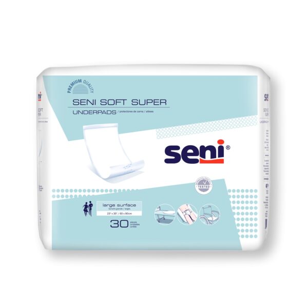Seni Soft Super Underpads, Moderate Absorbency