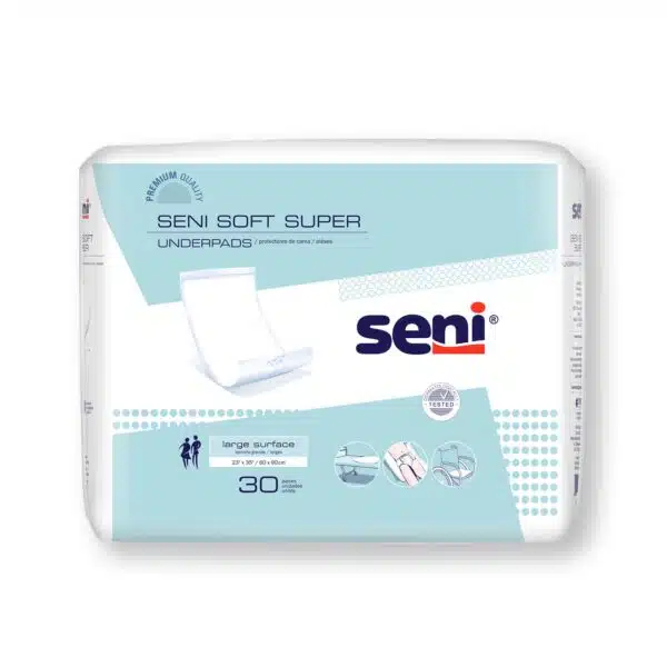 Seni Soft Super Underpads, Moderate Absorbency