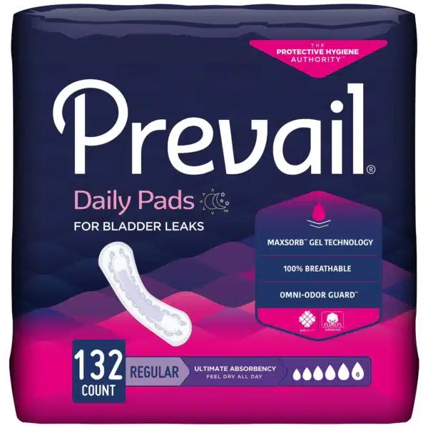 Prevail Daily Pads for Bladder