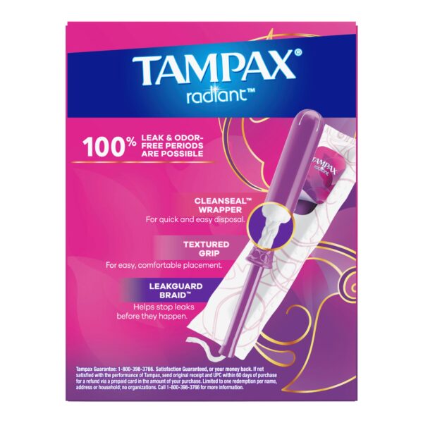 Tampax Radiant Tampons