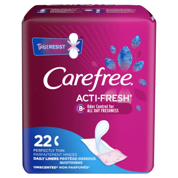 Carefree Actifresh Panty Liner, Thin Light Absorbency
