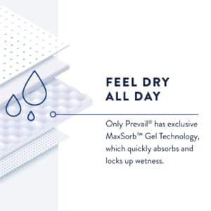 Prevail Belted Shields for Incontinence