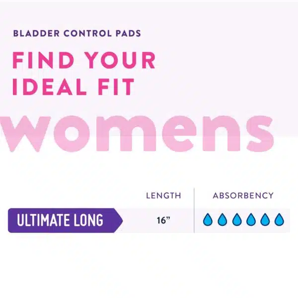 Prevail Overnight Pads for Bladder Leaks
