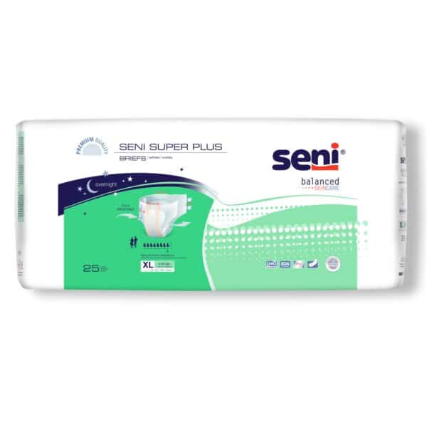Seni Super Plus Incontinence Briefs Heavy Absorbency