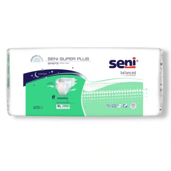 Seni Super Plus Incontinence Briefs Heavy Absorbency