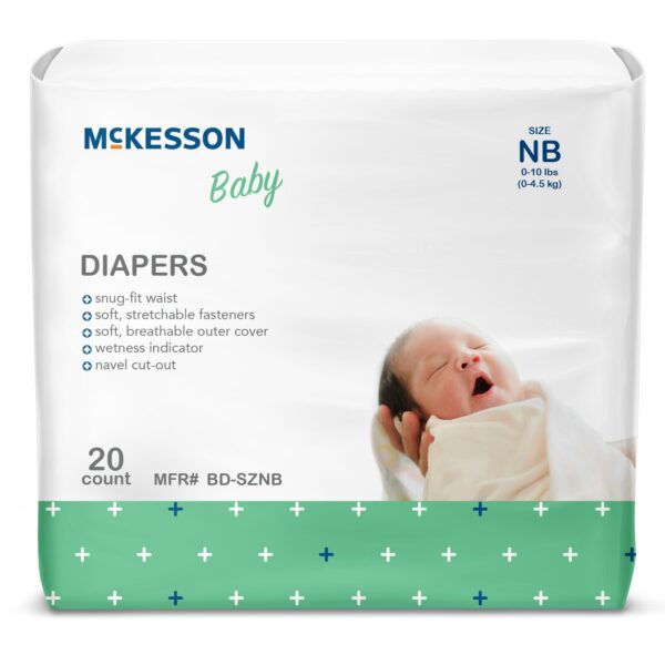 McKesson Baby Diapers, Overnight Protection