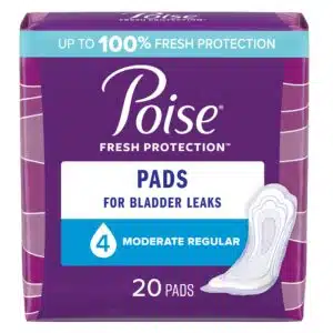Poise Fresh Protection Bladder Control Pads Moderate Absorbency