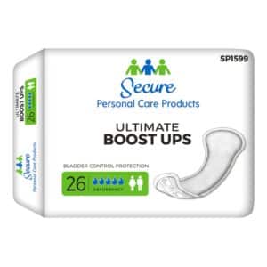 Total Dry Secure Ultimate Boost Ups Booster Pads, Moderate Absorbency