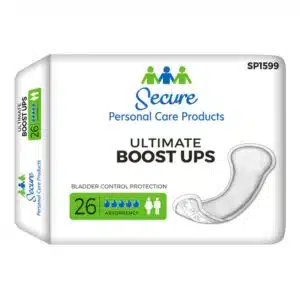 Total Dry Secure Ultimate Boost Ups Booster Pads, Moderate Absorbency