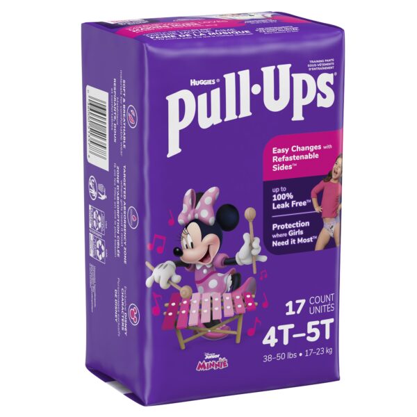 Pull-Ups Female Toddler Training Pants, Disposable – Moderate Absorbency
