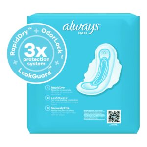 Always Maxi Feminine Pad With Wings
