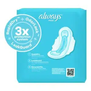 Always Maxi Feminine Pad With Wings