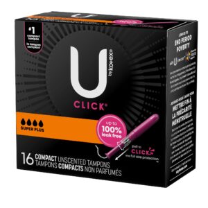 U by Kotex Click Compact Tampons