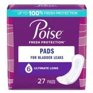 Poise Fresh Protection Bladder Control Pads Heavy Absorbency