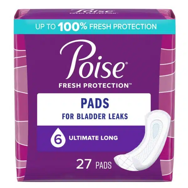 Poise Fresh Protection Bladder Control Pads Heavy Absorbency
