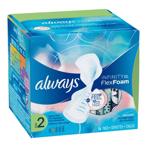 Always Feminine Pad Infinity 