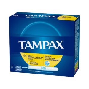 Tampax Regular Absorbency Tampons