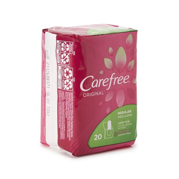 Carefree Original Panty Liner, Regular Absorbency