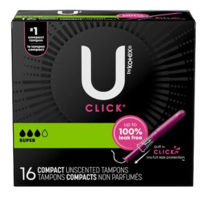 Kotex Click Compact Tampons