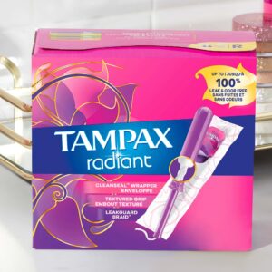 Tampax Radiant Tampons